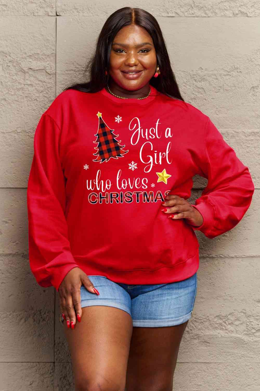 Simply Love Full Size Graphic Sweatshirt