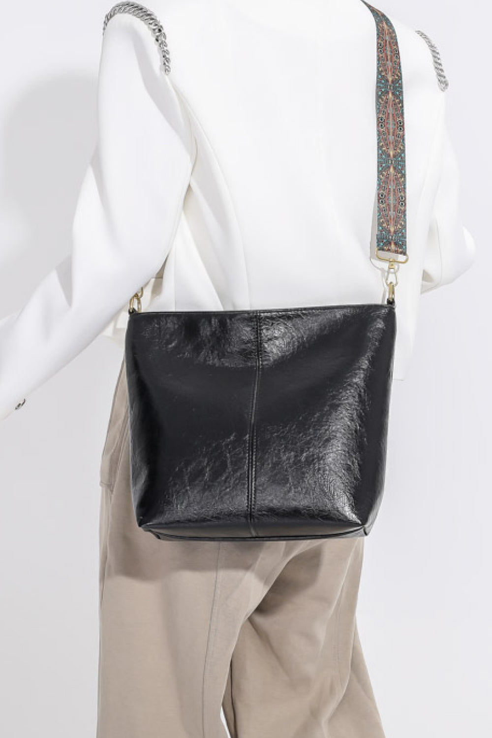 PU Leather Shoulder Bag