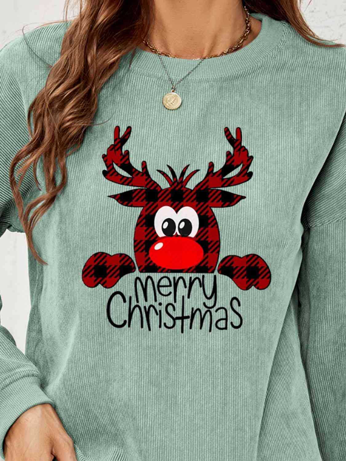 MERRY CHRISTMAS Graphic Sweatshirt